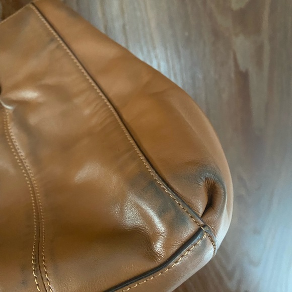 Brown Coach Handbag/Tote - Picture 4 of 10